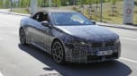 BMW i4 Convertible spy shots - front 3/4