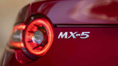 Mazda MX-5 - &#039;MX-5&#039; badge detail