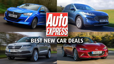 Best new car deals - header