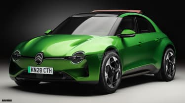 Citroen 2CV Modern render