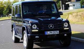 Mercedes G350 Bluetec front tracking