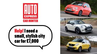 Car Hunter: city cars for £7,000 - header image