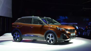 Peugeot 3008 big reveal - show stand