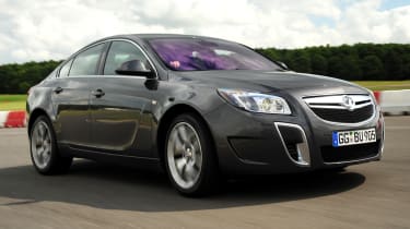 Vauxhall Insignia VXR saloon front