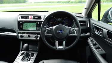 Used car hunter - Subaru Outback interior 