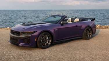 Ford Mustang Dark Horse SC convertible - front angled
