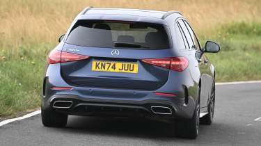 Mercedes C 300 e - rear cornering