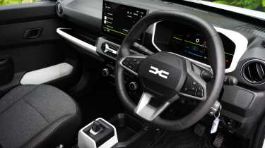 Dacia Spring Cargo - dash