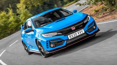 Honda Civic Type R - front cornering