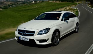 Mercedes CLS 63 AMG front tracking