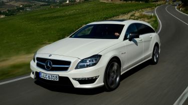 Mercedes CLS 63 AMG front tracking