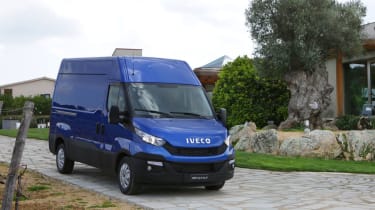 Iveco daily loading