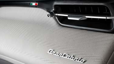Maserati GranCabrio Folgore interior badging