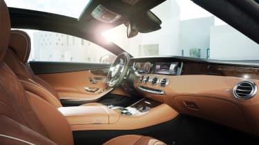 Mercedes S-Class Coupe - cabin