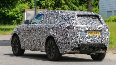 Range Rover Sport Coupe - spy shots rear quarter