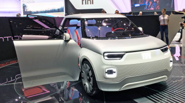 Fiat Centoventi Concept doors front quarter