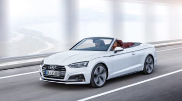 New Audi A5 Cabriolet 2017 front