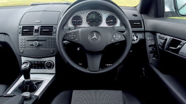 Mercedes C220 dashboard