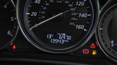 Mazda CX-5 dial detail