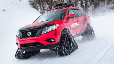 Nissan's Winter Warriors take cold weather grip to another Nissan's Winter Warriors take cold weather grip to another