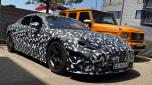 Mercedes-AMG electric super-saloon - front 3/4 static 