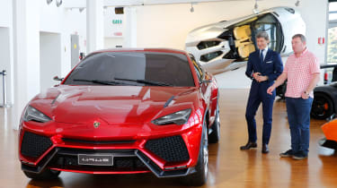 Stephan Winkelman Steve Sutcliffe Lamborghini Urus