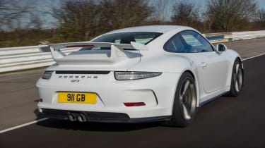 Porsche 911 GT3 rear tracking