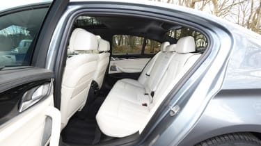BMW 5 Series 2017 - 540i rear seats