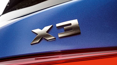 New BMW X3 - X3 badge