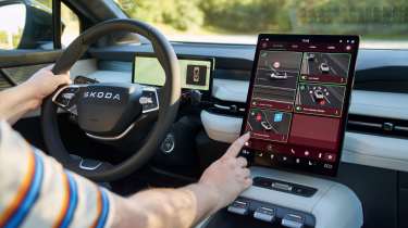 Skoda Peaq 2026 - controls