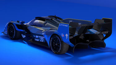 Aston Martin Valkyrie AMR-LMH - rear blue