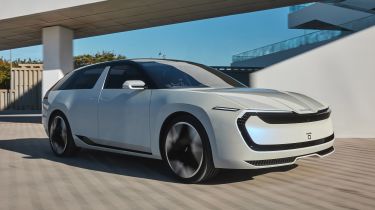 Skoda Vision O concept - front action