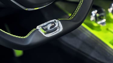 Skoda Vision X concept - steering wheel