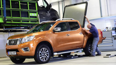 Nissan Navara long-term - load cover fitting