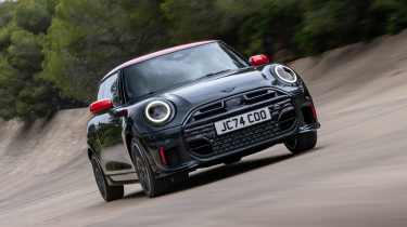 MINI John Cooper Works hatchback - front action