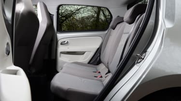 Volkswagen e-up! rear seats