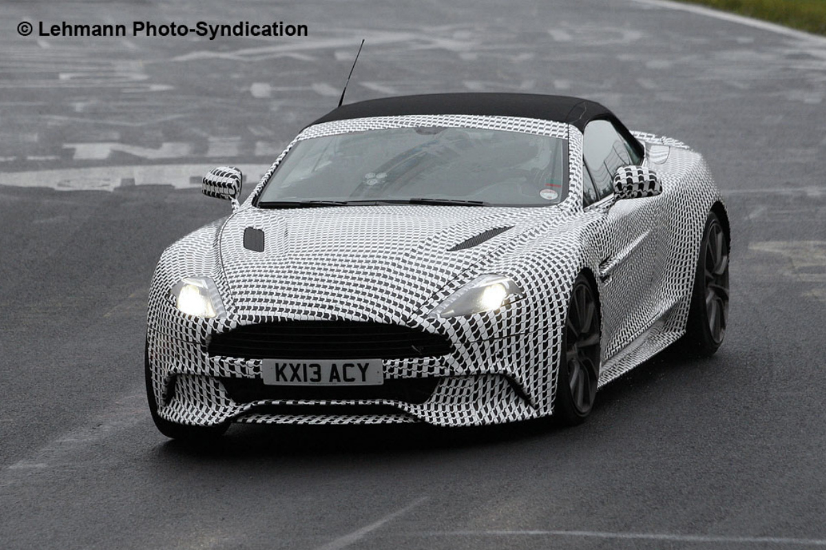 Aston Martin Vanquish Volante Pictures Auto Express