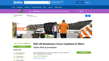 Best cashback sites - Quidco