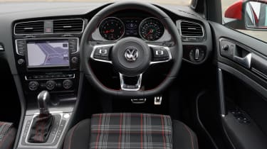 VW Golf GTI Performance Pack interior