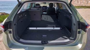 Skoda Superb Estate - boot with seats partially folded