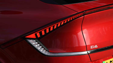 Kia EV6 - rear light detail