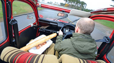 Used Citroen 2CV - driving