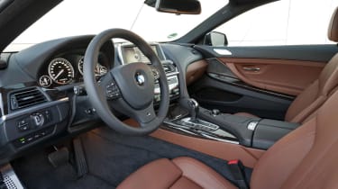 BMW 640d xDrive Coupe interior