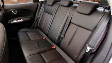 Nissan Juke mpv rear seats