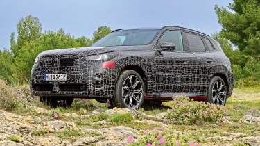 BMW X3 prototype (camouflaged) - front static