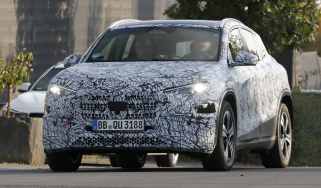 New Mercedes GLA EV - front tracking