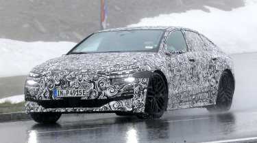 New Audi RS 6 e-tron saloon - front 