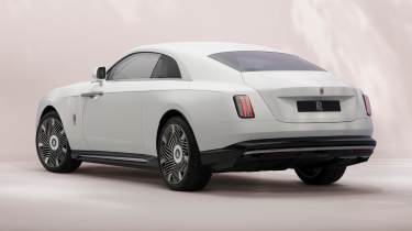 Rolls-Royce Spectre Inspired by Primavera - rear 3/4 static
