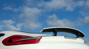 Porsche Cayman S rear spoiler