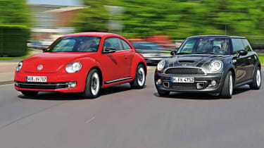 Volkswagen Beetle and MINI